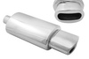 Rear Muffler 81x145mm inlet 63,5mm