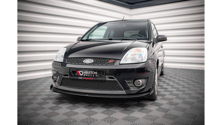 Splitter Ford Fiesta VI ST Front Pro v.1 + flaps Black