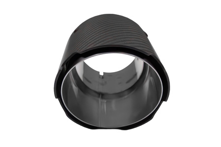 Exhaust 101mm Inlet 76mm Carbon Matt