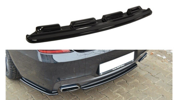 Splitter BMW 6 F06 M-Pack Rear Central without Diffuser Gloss Black