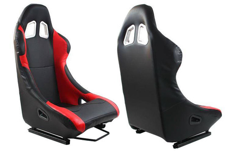 Racing seat MONZA RACE PLUS PVC Red