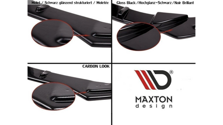 Diffuser Mercedes-Benz CLS C219 55AMG Rear Gloss Black