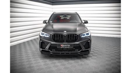 Splitter BMW X5 F95 M-Pack przód v.2 Gloss Black
