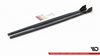 Diffuser Toyota Corolla XII GR Sport Side Skirts v.1 Gloss Black + Flaps