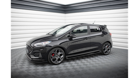 Diffuser Ford Fiesta VIII ST ST-Line Side Skirts v.4 Gloss Black