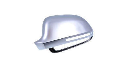 Mirror Cover Set Audi A3 A4 A5 A6 A8 Q3 Matt Silver