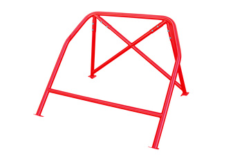 Bolt-in Half Roll Cage VW Golf 5 6 Red