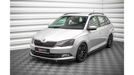 Splitter Skoda Fabia III Front v.1 Gloss Black