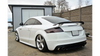 Splitter Audi TT 8J S-Line Rear Central with Diffuser Gloss Black