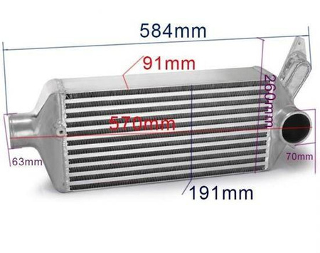 TurboWorks Intercooler Subaru Impreza WRX EJ25 GR GH 2.5T 08-17