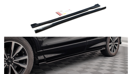 Diffuser Ford Escape III ST-Line Side Skirts Gloss Black