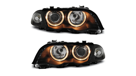 Lampy BMW 3 E46 Halogeny Black