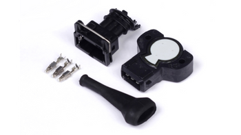 Throttle position sensor - Gray, clockwise rotation, 8 mm D-type axis