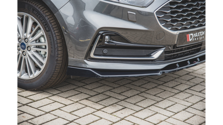 Splitter Ford S-Max II Facelift Front Gloss Black