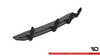 Dyfuzor Audi A7 C7 Tył Street Pro Black-Red