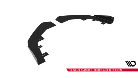 Splitter Volkswagen Golf GTI GTE R-Line Mk8 Facelift Front Side