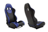 Racing seat MONZA PVC Blue