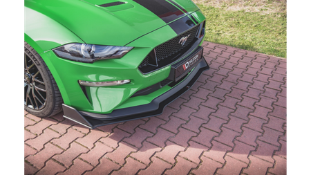 Splitter Ford Mustang VI GT Facelift Front Pro Black-Red