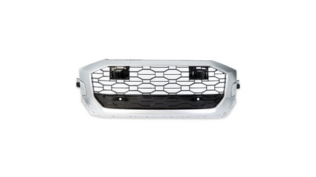 Grill Audi Q8 4M Silver Matt & Gloss Black