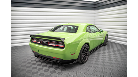 Splitter Dodge Challenger III SRT Hellcat Rear Side Gloss Black