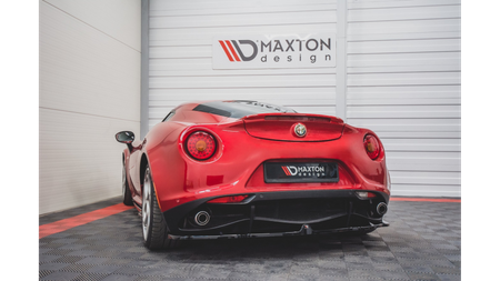 Splitter Alfa Romeo 4C Tył Środkowy Gloss Black