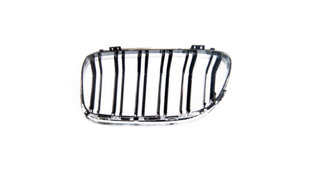 Grill BMW 3 E90 E91 Facelift Dual Line Chrome & Black