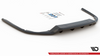 Splitter Volkswagen Passat B8 Rear Central with Diffuser Gloss Black