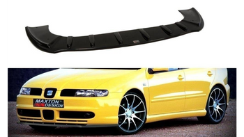 FRONT SPLITTER SEAT LEON MK1 (FOR SEAT SPORT BUMPER) Gloss Black