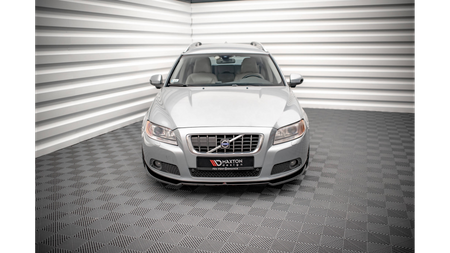Splitter Volvo V70 III przód v.2 Gloss Black