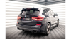 Splitter BMW X3 G01 M-Pack Tył Środkowy z Dyfuzorem Gloss Black