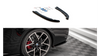 Splitter BMW 4 G22 M-Pack Tył Boczne v.1 Gloss Black