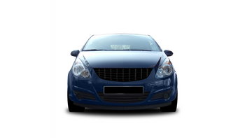 Grill OPEL CORSA D Black badgeless