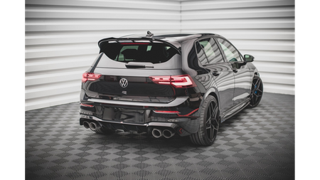 Diffuser Volkswagen Golf 8 R Rear Valance v.1 Gloss Black