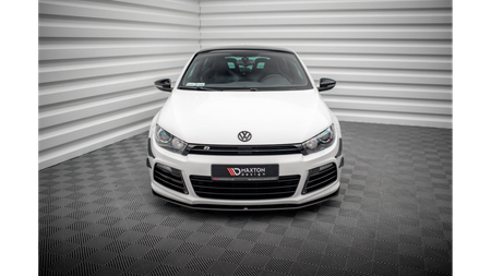 Splitter Volkswagen Scirocco III R Front Pro Black