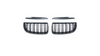 Grill BMW 3 E90 E91 podwójne żeberka Gloss Black