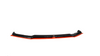 Splitter Subaru BRZ Facelift Front v.5 Gloss Black + Red