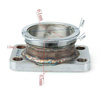 Flansza Turbo T3 na 2,5" V-Band SS