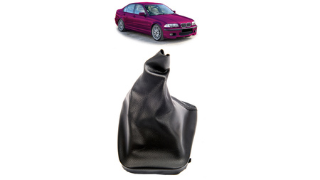 Gear Knob Gaiter Black suitable for BMW 3 (E46) Sedan Touring 1998-2005