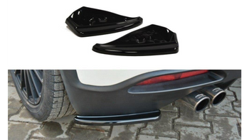 Splitter Fiat Grande Punto Abarth Tył Boczne Gloss Black