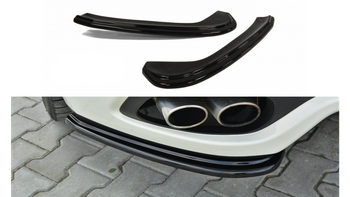 Splitter Maserati Granturismo I Rear Side Gloss Black