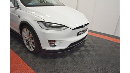 Splitter Tesla Model X Front v.2 Gloss Black