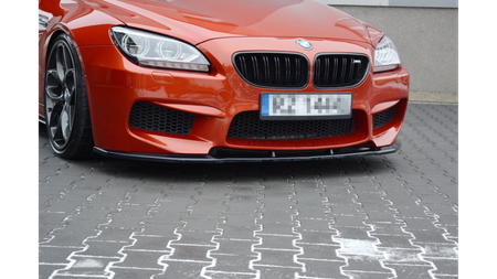 Splitter BMW 6 F06 F13 F12 przód v.1 Gloss Black