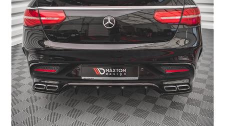 Splitter Mercedes-Benz GLE 63AMG C292 Rear Side v.2 Gloss Black