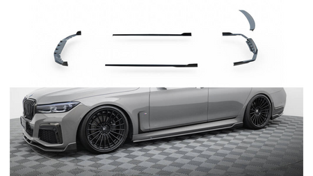 Splitters set BMW 7 G11M-Pack Facelift Carbon
