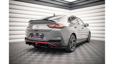 Dyfuzor Hyundai I30 Fastback N-Line III Facelift Tył Street Pro Black