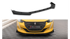 Splitter Peugeot 208 GT II Front Pro + flaps Black