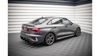 Diffuser Audi A3 8Y S-Line Side Skirts Street Pro Black-Red + Gloss Flaps
