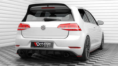 Splitter Volkswagen Golf 7 Facelift GTI Rear v.2 Gloss Black