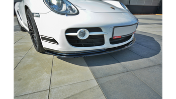 Splitter Porsche Cayman S 987C Front v.2 Gloss Black