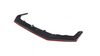 Splitter Subaru WRX STI Front v.4 Gloss Black + Red